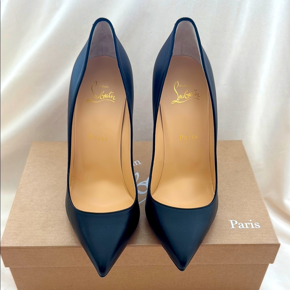 Christian Louboutin Pigalle Black Heels - Picture 2 of 11